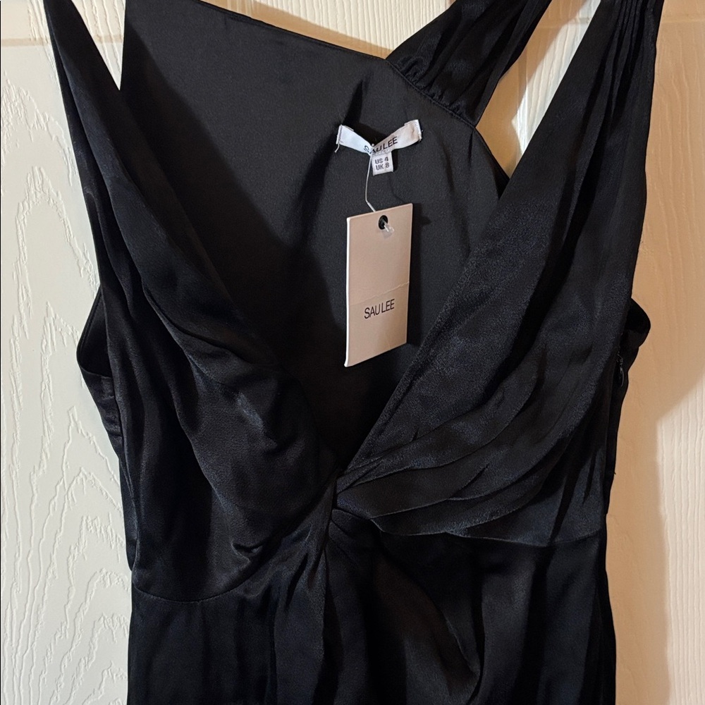 Sau Lee Elegant Black Dress - Picture 2 of 9